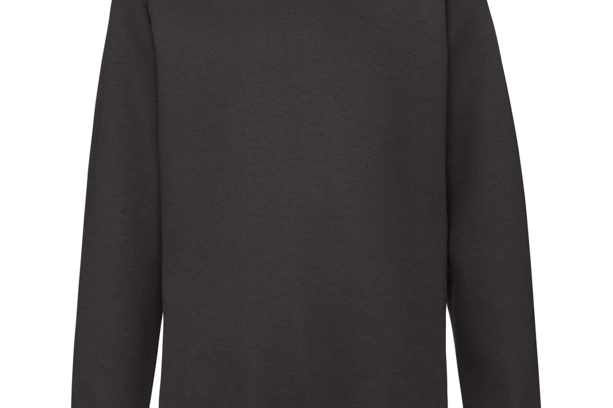 Felpa raglan bambino con fettuccia sul collo in single jersey e fascia in vita