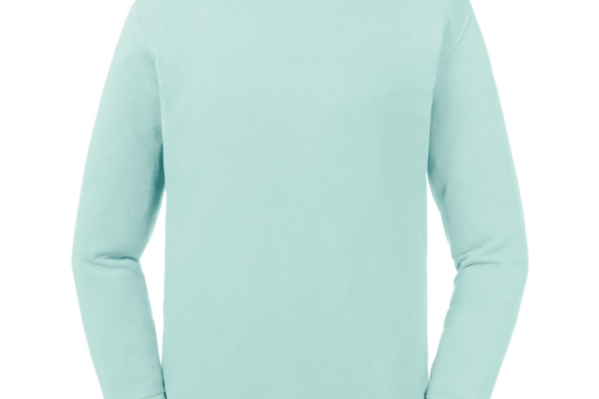 Felpa uomo girocollo Pure Organic, taglio contemporaneo e design moderno