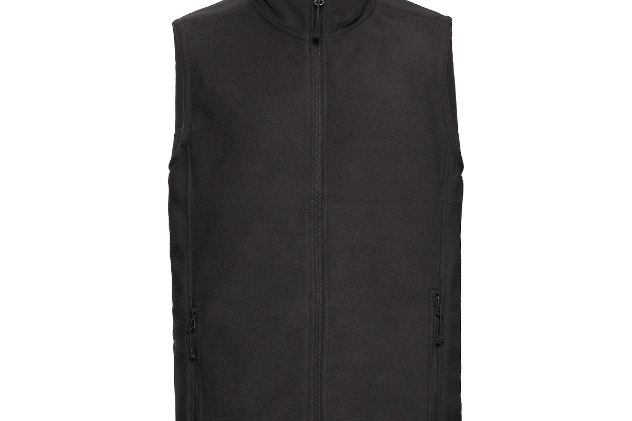 Gilet Pile Outdoor Uomo,Tasche laterali con zip reversibili e rivestimento interno in maglina