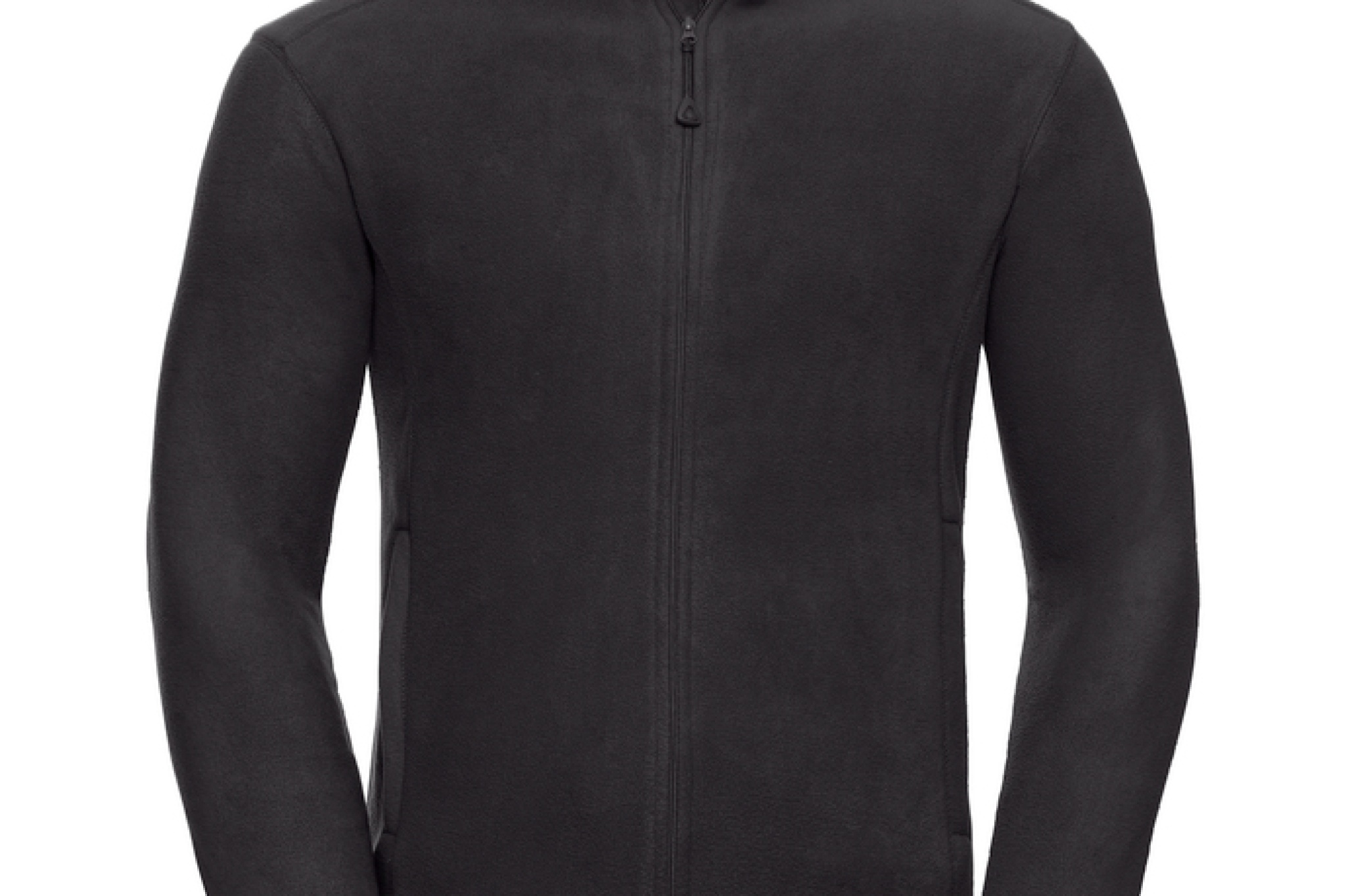 Micropile con zip Uomo, Colletto alto con protezione per la zip