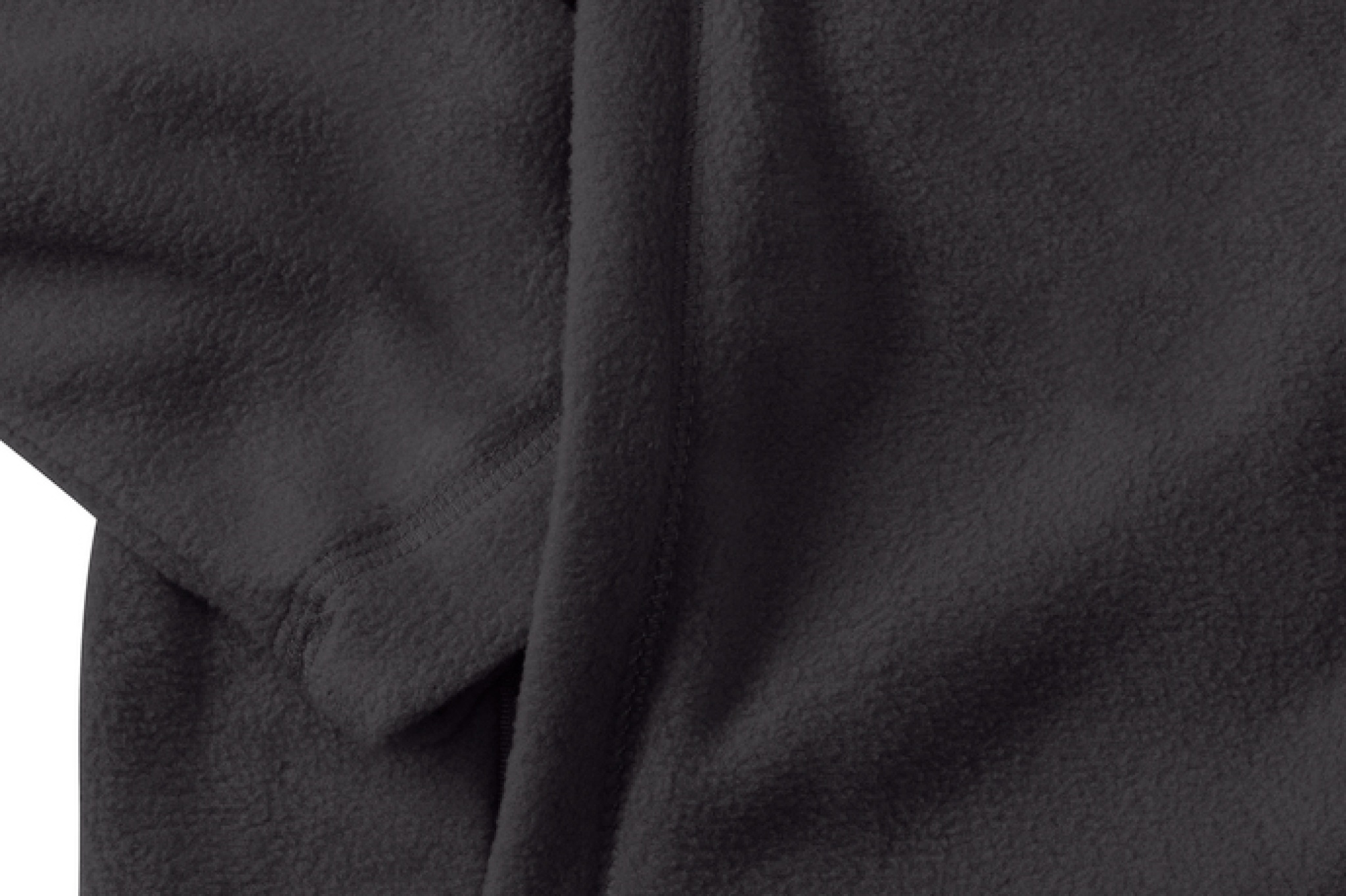 Micropile con zip Uomo, Colletto alto con protezione per la zip