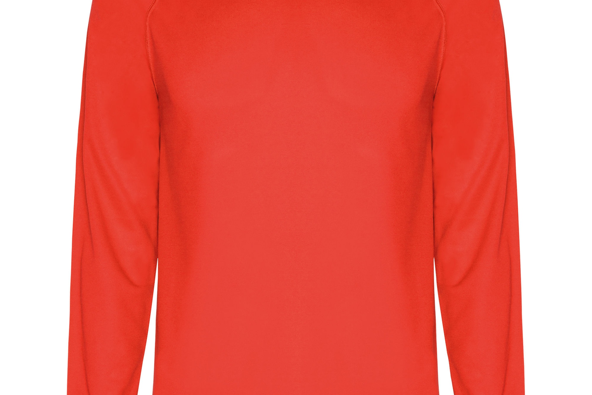 T-shirt tecnica con manica lunga raglan