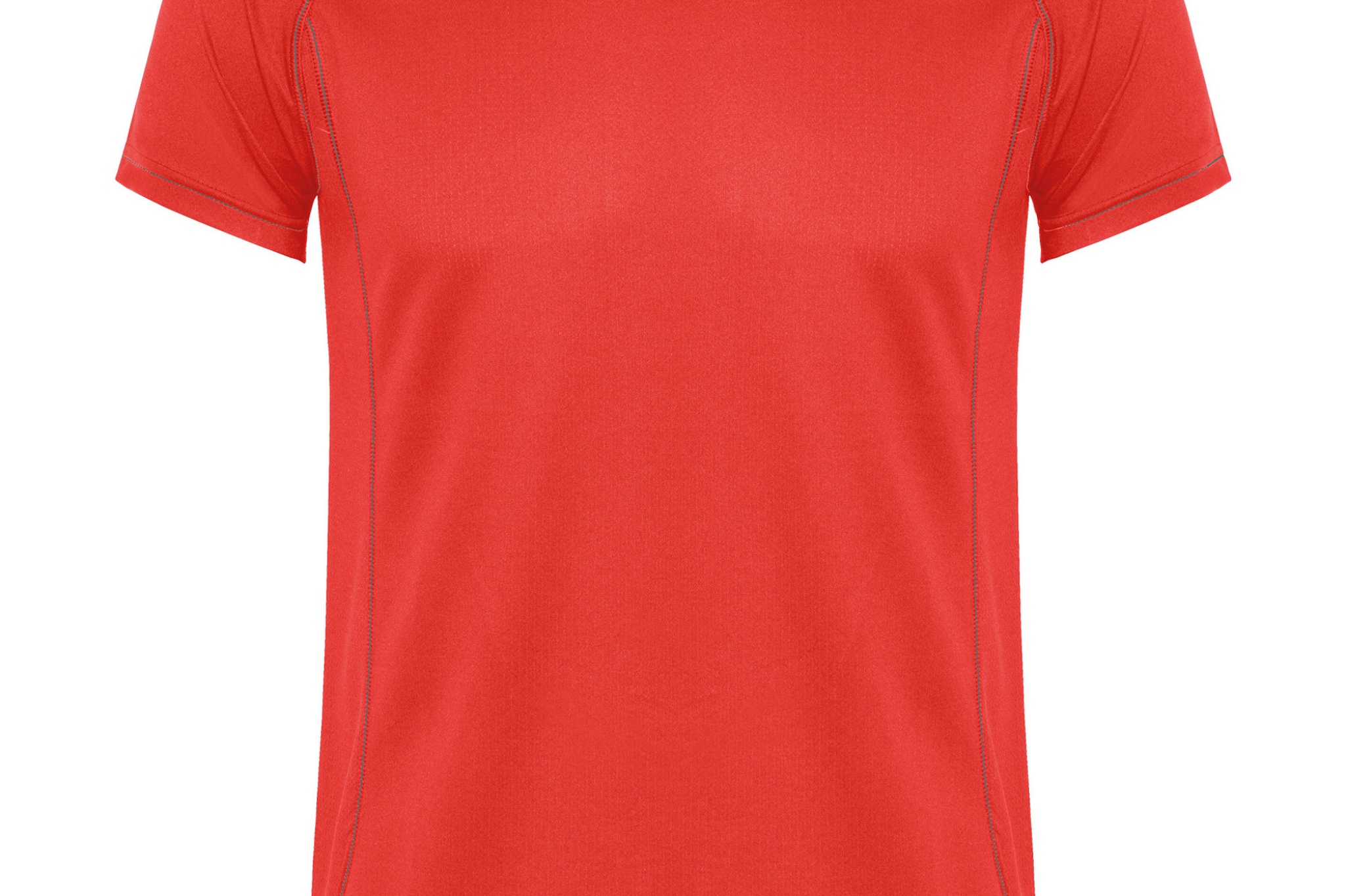 T-shirt tecnica manica corta raglan con doppio tessuto