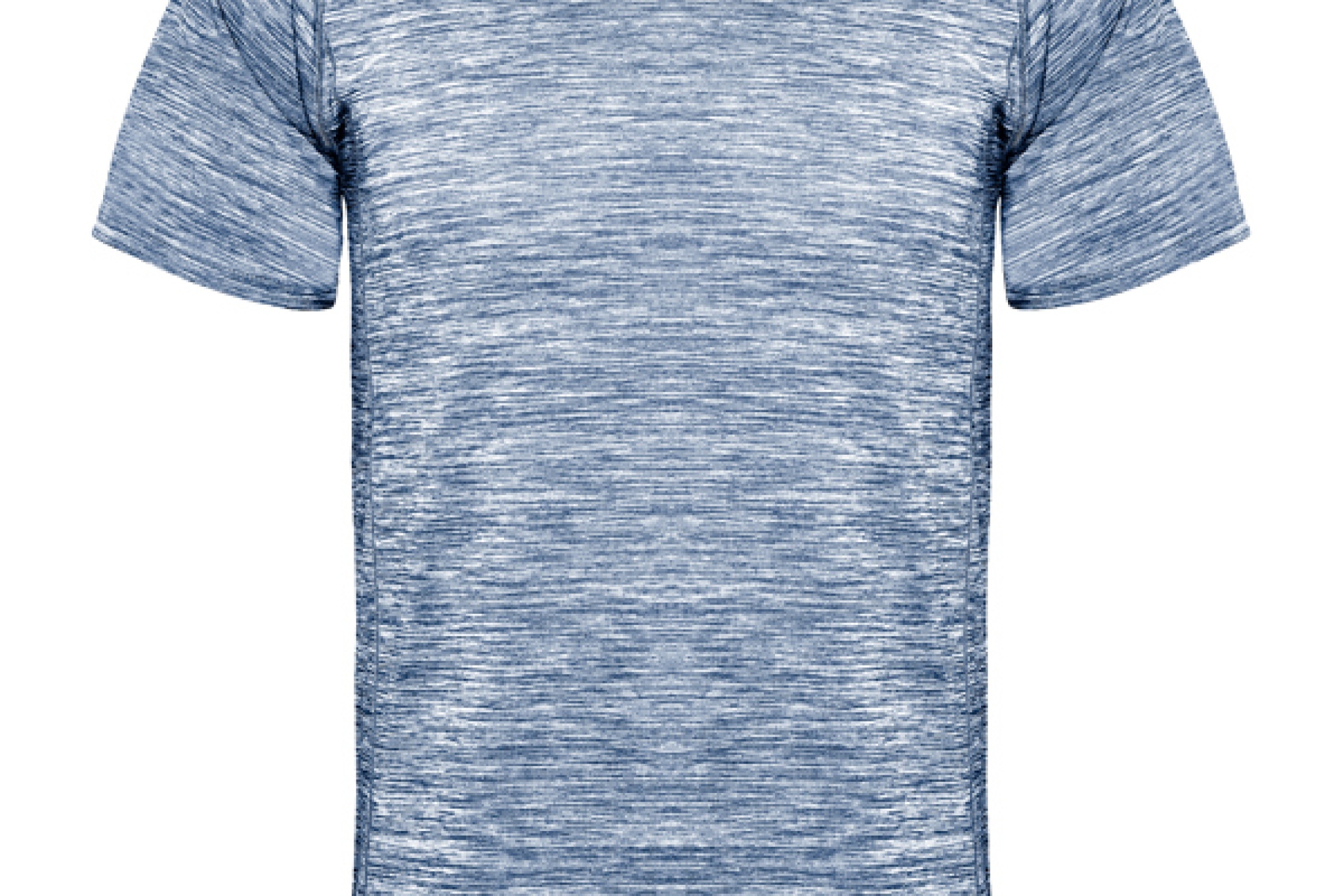 T-shirt tecnica in poliestere, maniche corte stile raglan. Girocollo