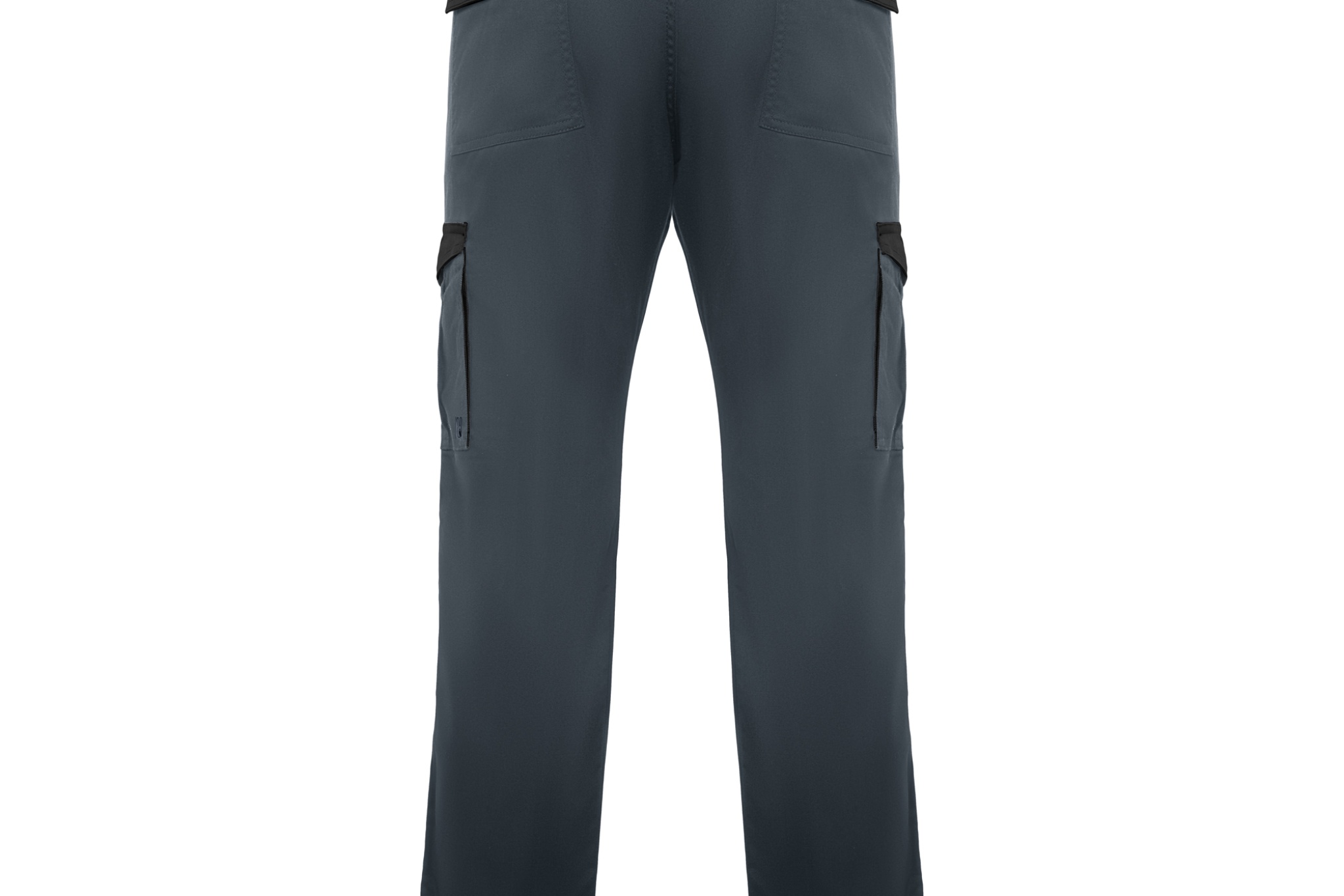 Pantaloni lunghi in colori combinati.